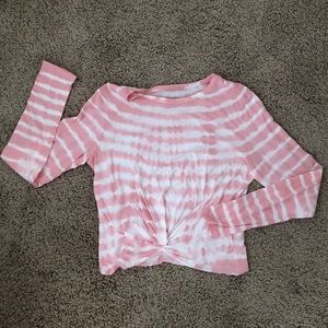 PINK tie dye shirt